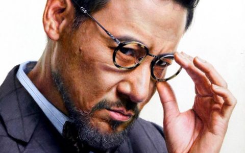 超美彩铅画人物作品欣赏-最后一副是照片还是画？