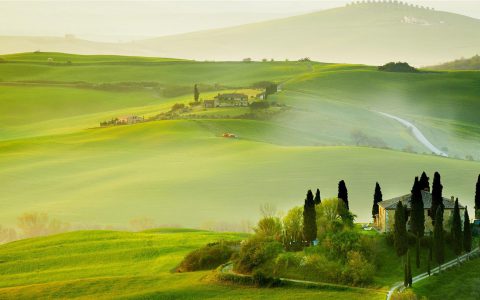 24张净化心灵、像梦境，如油画，美得让人窒息的绿色风景图片