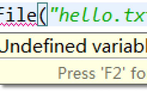 Undefined variable: file   python3不再支持file函数