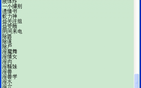 论坛、博客、网站评论敏感词、屏蔽词语大全