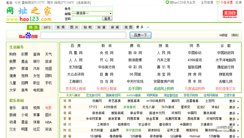 hao123网站给我们的启示-1个网站让初中毕业的我成为千万富翁