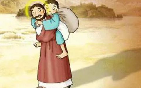 永远不要气馁，在最艰难困苦的时候，上帝已经背起了你