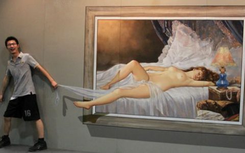 30张超逼真3d魔幻画搞怪摄影欣赏，很黄很暴力！