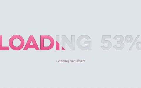 精选：20个精美的loading进度条（PSD）下载