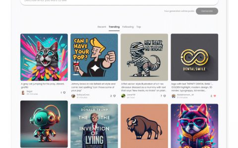 免费！AI 绘画工具 Ideogram推荐